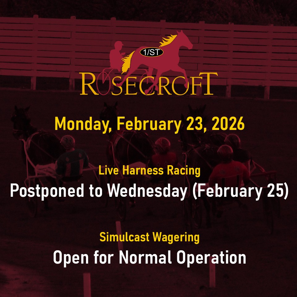 Rosecroft Raceway tweet media