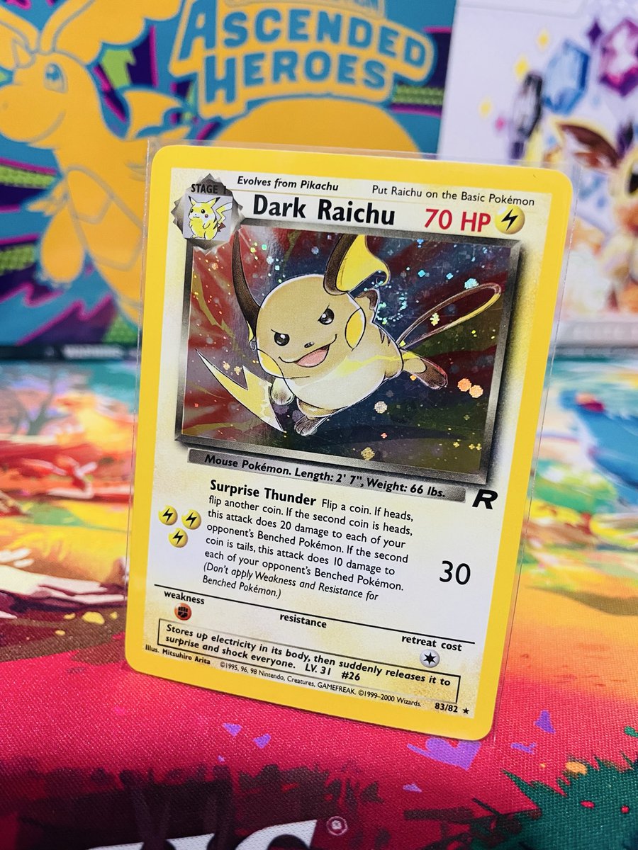 Bellsprout_Boss's tweet image. First ever Secret Rare anyone? 

#Pokemon #TeamRocket