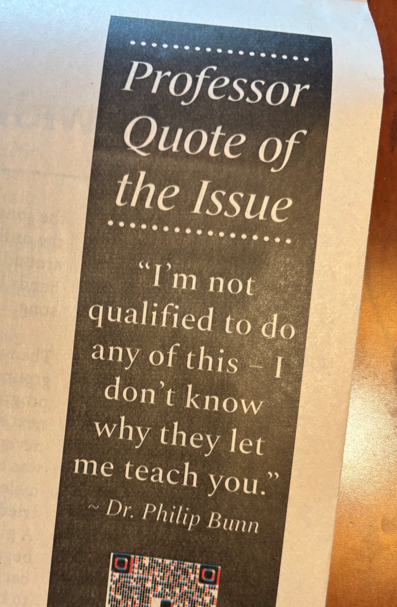 New professional achievement unlocked: quoted in the student newspaper.