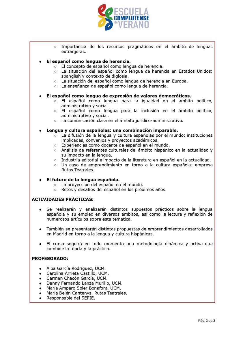 Instituto Universitario "Seminario Menéndez Pidal" tweet media