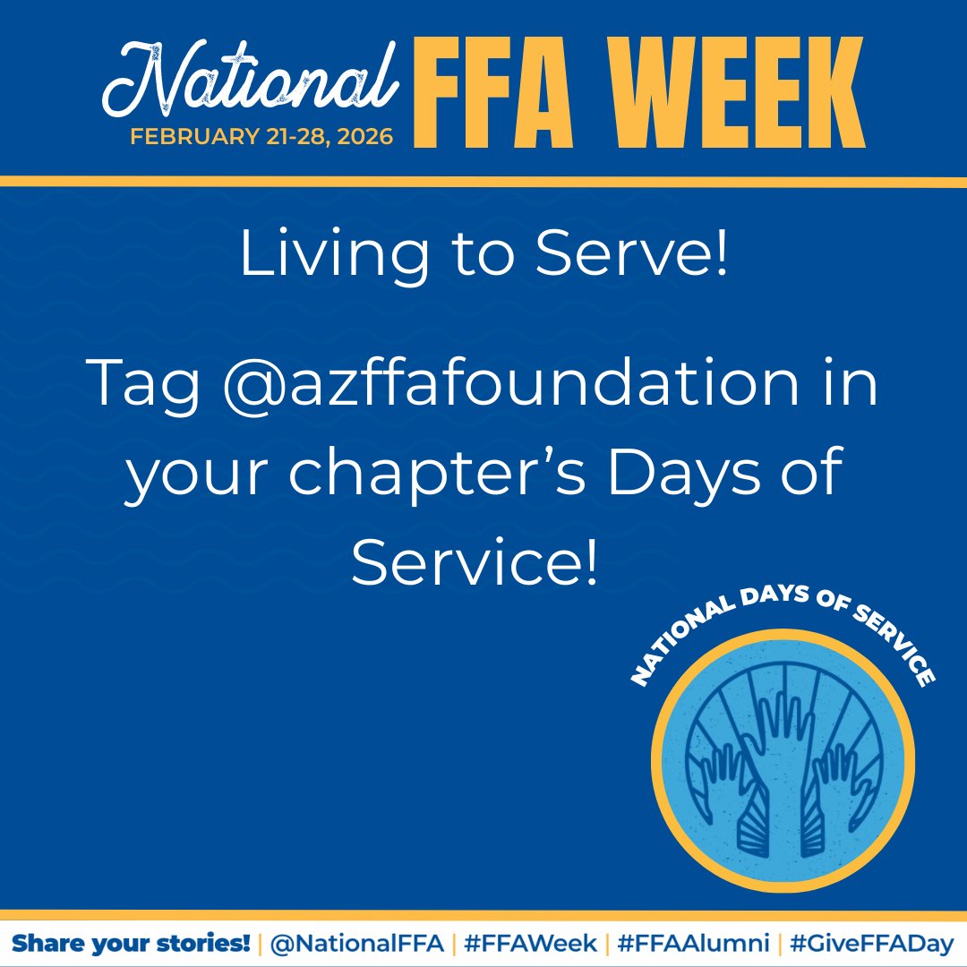 AZ AgEd / FFA Foundation tweet media
