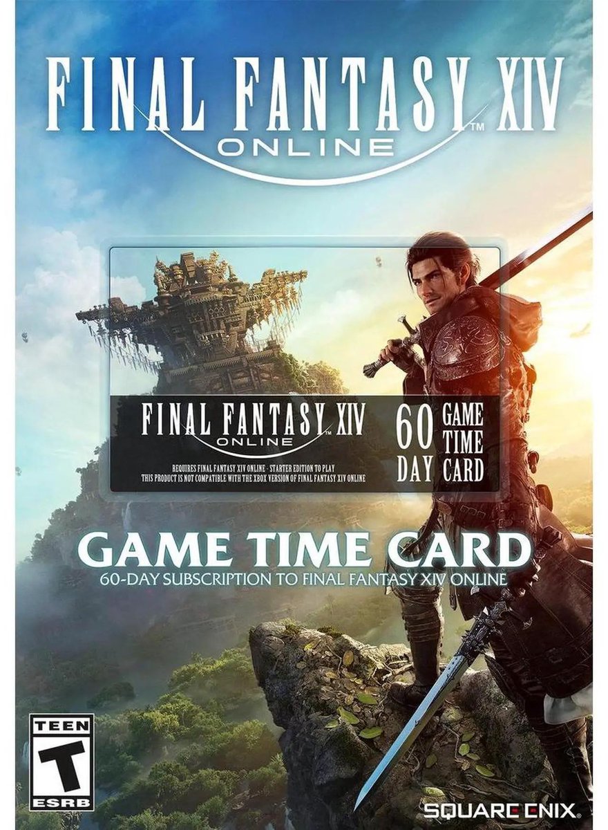 Final Fantasy XIV Online: 60 Day Time Card Code is $24.99 on Newegg w/ code EPF3877 buff.ly/tmdcYTj #ad