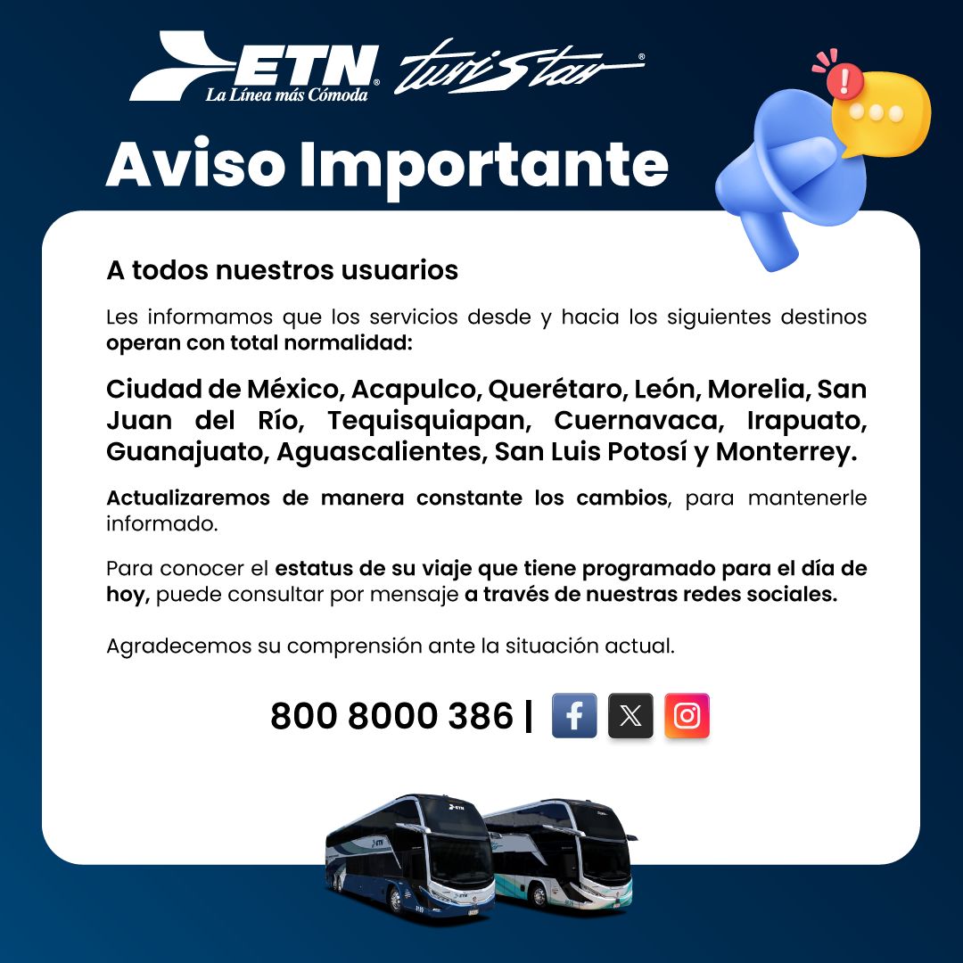 ETN Turistar Lujo tweet media
