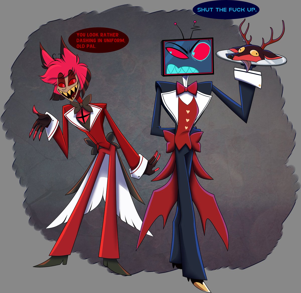 #RadioStaticDressUpWeek day 1!!! Service!
#radiostatic