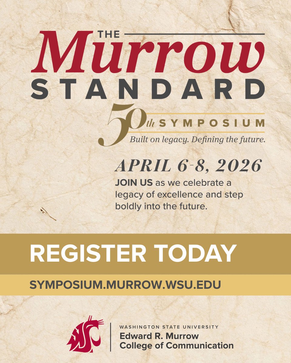 Murrow College WSU tweet media