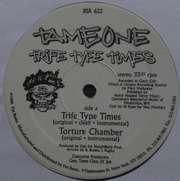 Djservuno's tweet image. Tame One (RIP)
“Torture Chamber”
Feat. DJ Kaos (RIP)
Produced by Geo
Fat Beats 
1999
