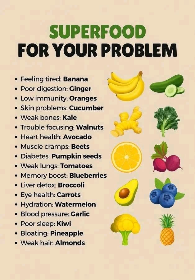 mushatsi_isla's tweet image. Superfoods for your problem 🥰👌 #superfood #eathealthy #healthyfood