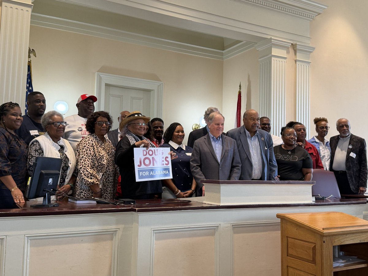 This campaign is not about me, it’s about you. So I want to hear about your lives and the issues you and your communities face.  We’re going to have listening sessions across the state, and this weekend we started in Union Springs. We’ll post the video right here at 6 pm CT.