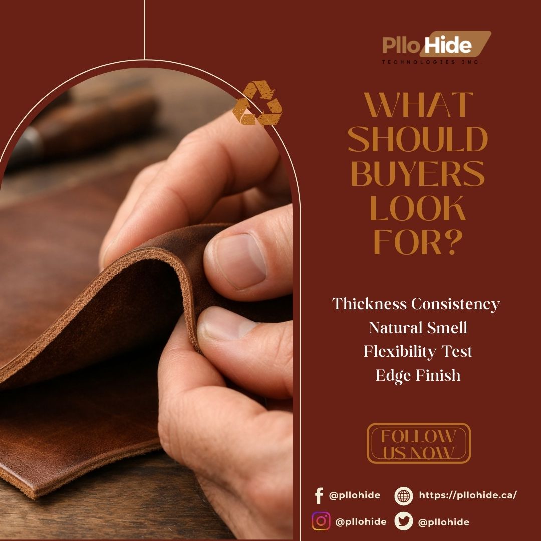 pllohide's tweet photo. 🧐 Inspect before you invest.

When sourcing leather, check:
✔ Thickness consistency
✔ Natural, rich smell
✔ Flexibility (no cracking)
✔ Clean, tight edge fibers
Better inspection = better products.
#LeatherQuality #MaterialMatters #PlloHide #LeatherCraft https://t.co/0iMuxgzlAD