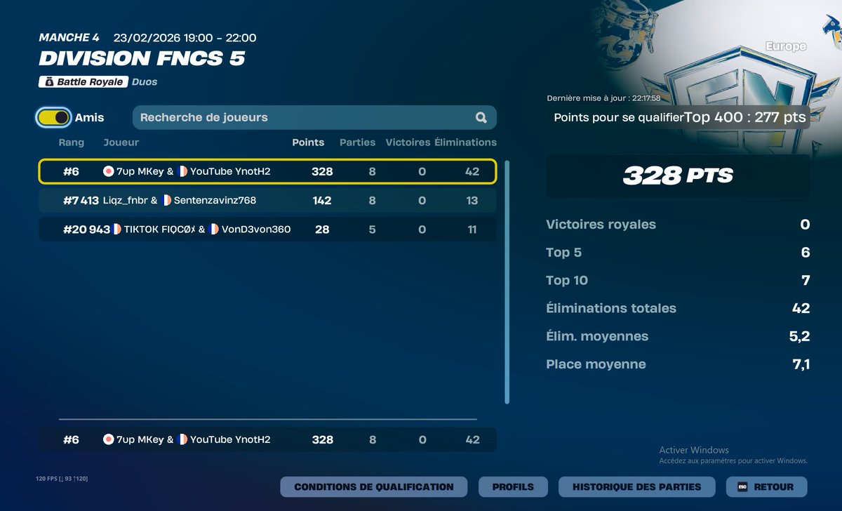 #6 div 5 (j'ai boost un pote)🏆