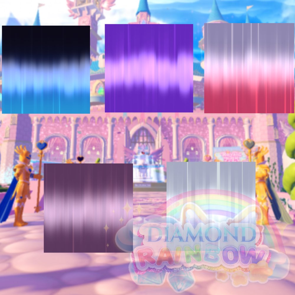 Day 1 of crowned royalty hair textures based on badge icons/ocs! 
<a href="/BongoLad/">bongo ✦</a> 
<a href="/PurplePotatOwO/">Piper💜</a> 
<a href="/Mafalda3p0rbx/">Maf</a> 
<a href="/aly1263/">Aly 🦋</a> 
<a href="/QueenChroma/">(✦❄️CHROMA❄️✦)</a> 

❤️ + 🔁 appreciated! 

#royalehigh #royalehighart #royalehighconcept