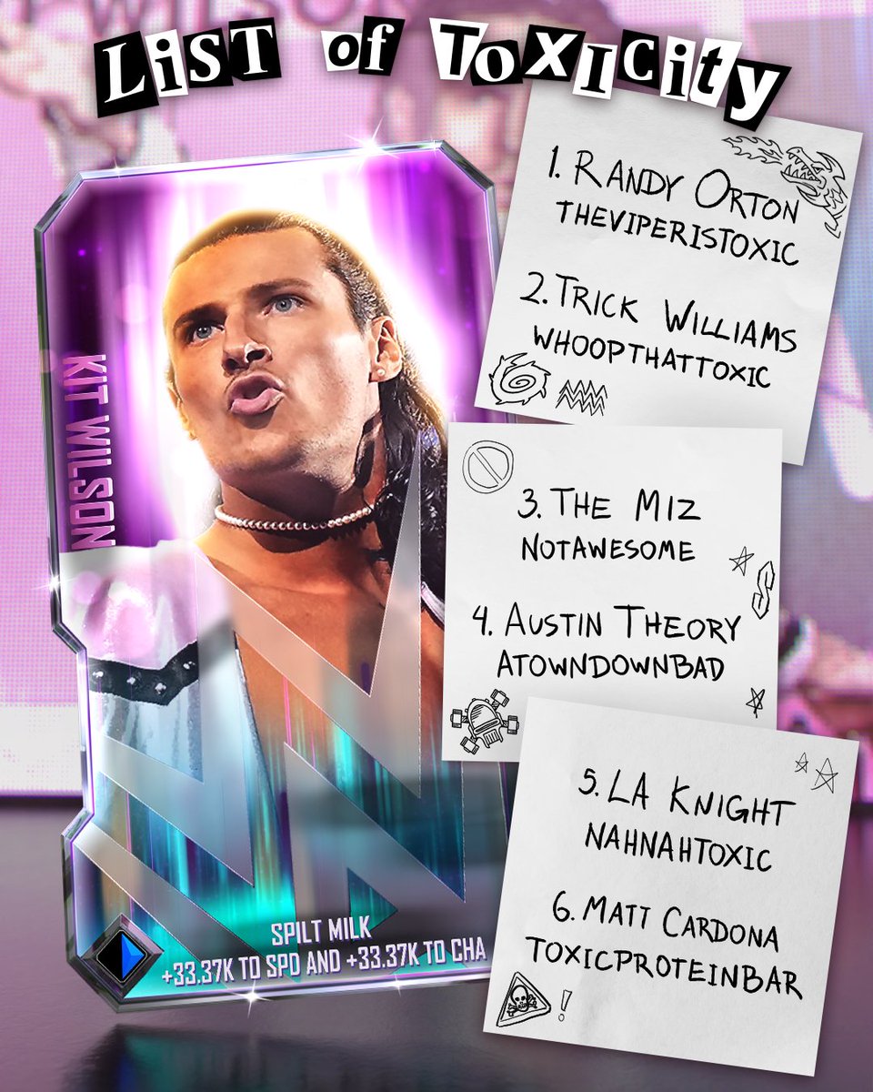 WWE SuperCard tweet media