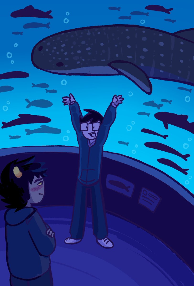 day 517 - strawpage request - aquarium date!!