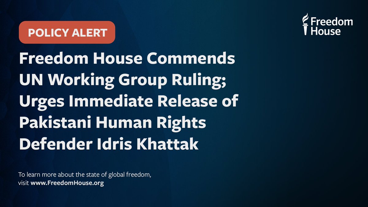 Freedom House tweet media