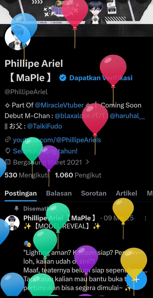 Phillipe Ariel【 MaPle 】 tweet media