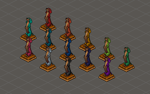 Collection of rare hotdogs I made 4 <a href="/habblivein/">Habblive</a>. #habbo #pixelart