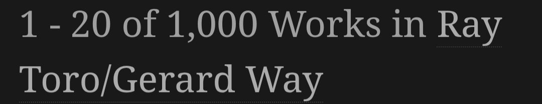 1000 Rayrard fics babyyyy