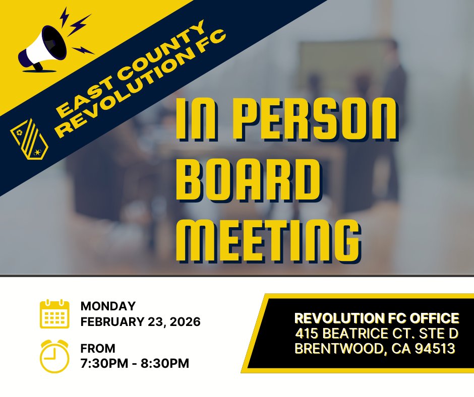 East County Revolution Football Club tweet media