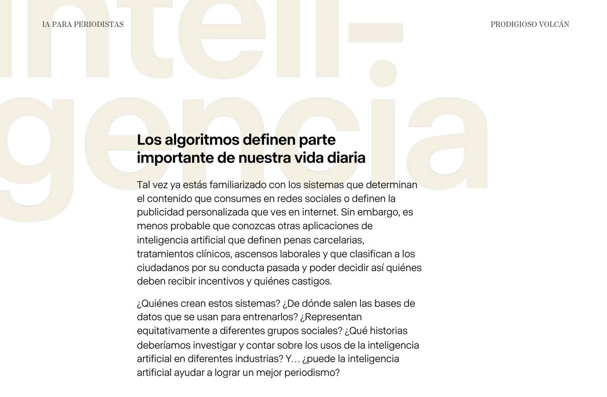 saladeprensa's tweet image. #Guía “Inteligencia artificial para periodistas” bit.ly/3JEkhs6 #IA #AI