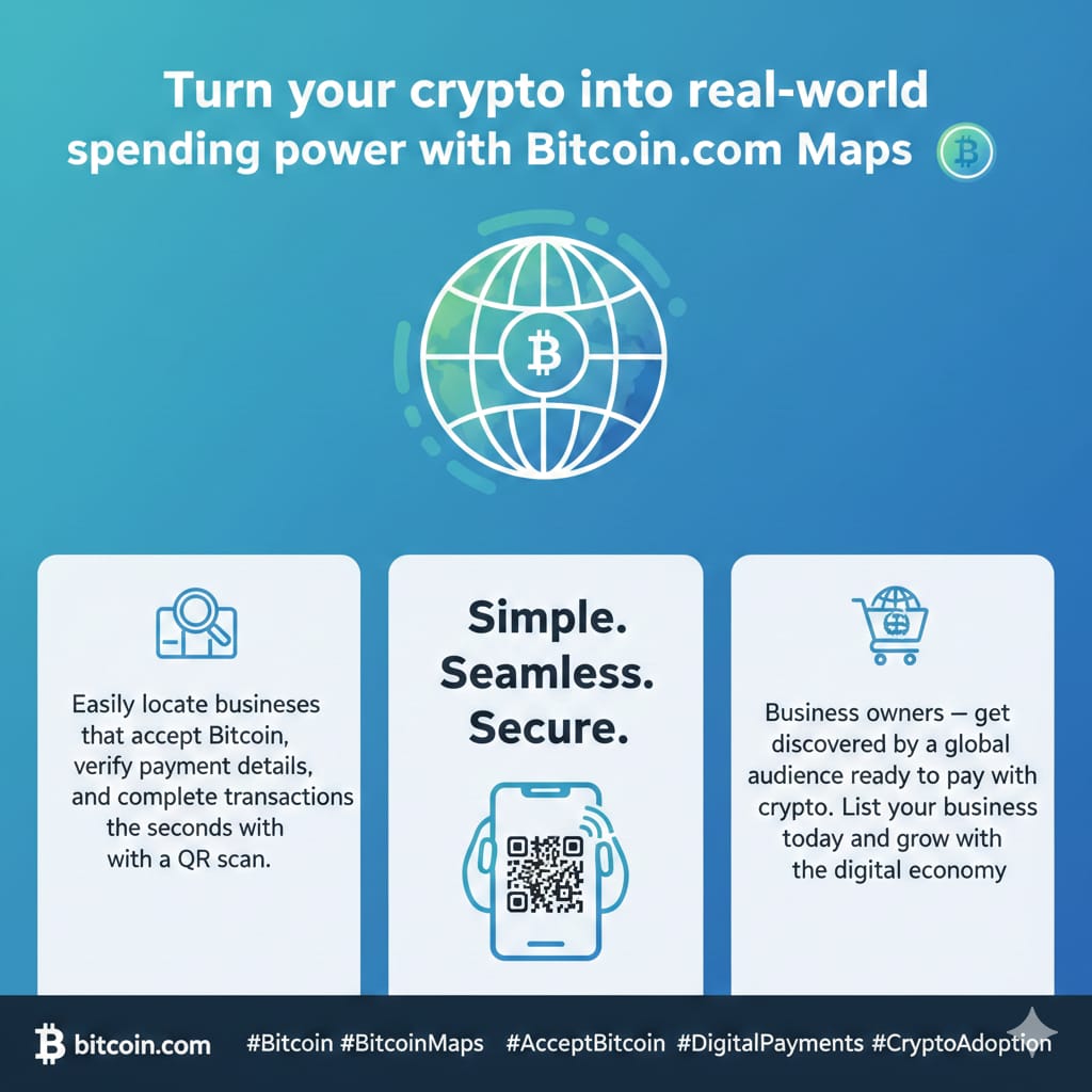 chinedu2f159429's tweet image. Turn your crypto into real-world spending power with Bitcoin.com Maps 🌍

Join the bitcoin.com community to learn more:
👉 t.me/GetVerse

#Bitcoin #BitcoinMaps #AcceptBitcoin #CryptoAdoption #DigitalPayments #BitcoinCom