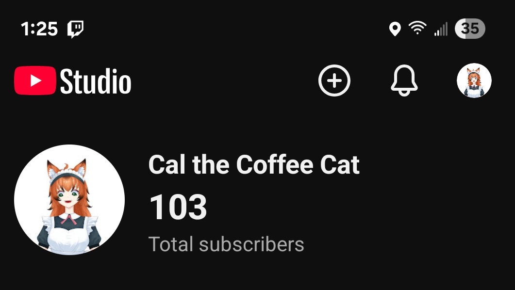 Cal_the_Coffee's tweet image. Hey coffee cats we just hit 100 subs on YouTube just want to say thanks for all the support #vtuber #smallyoutuber