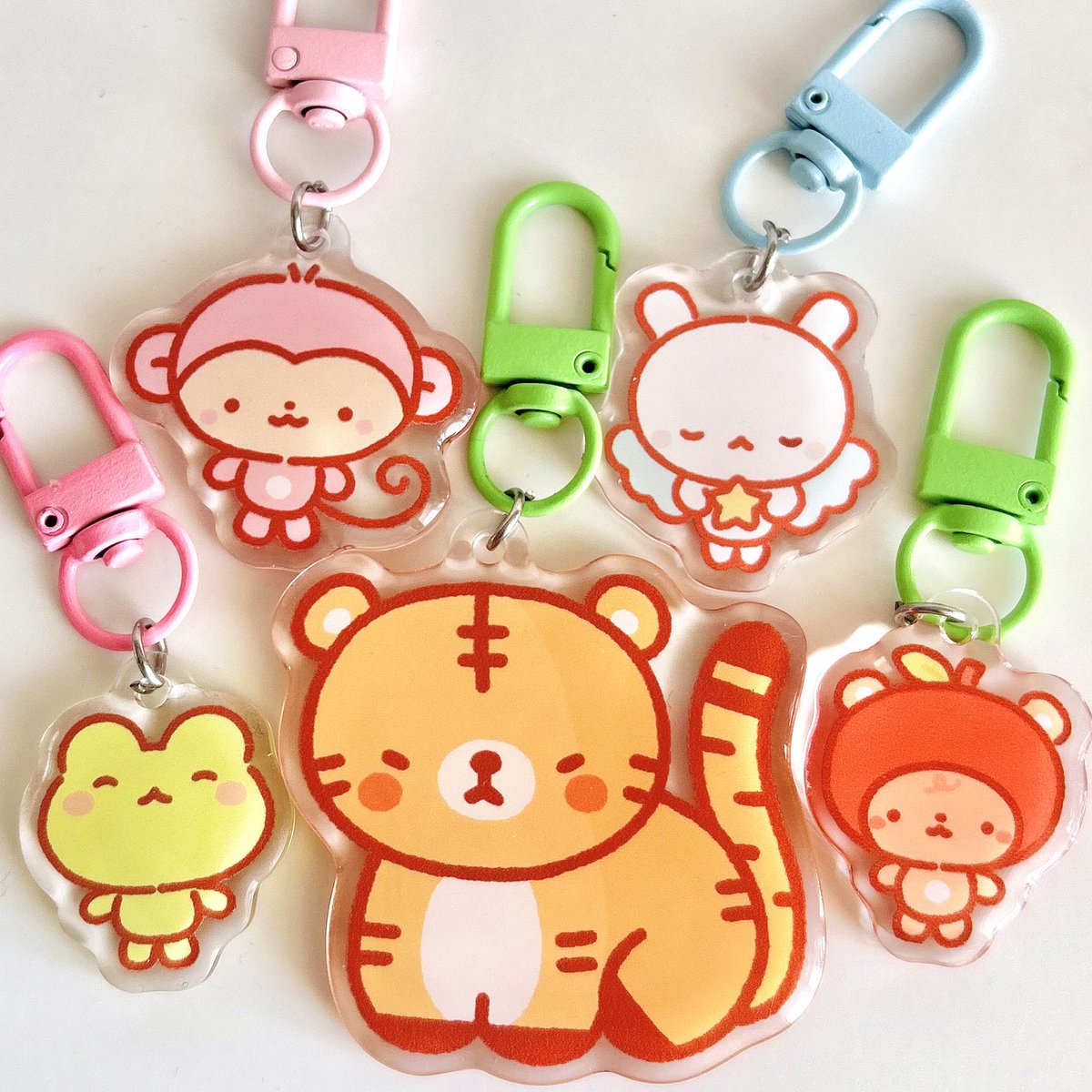 my keychains 💓 wanna make more!