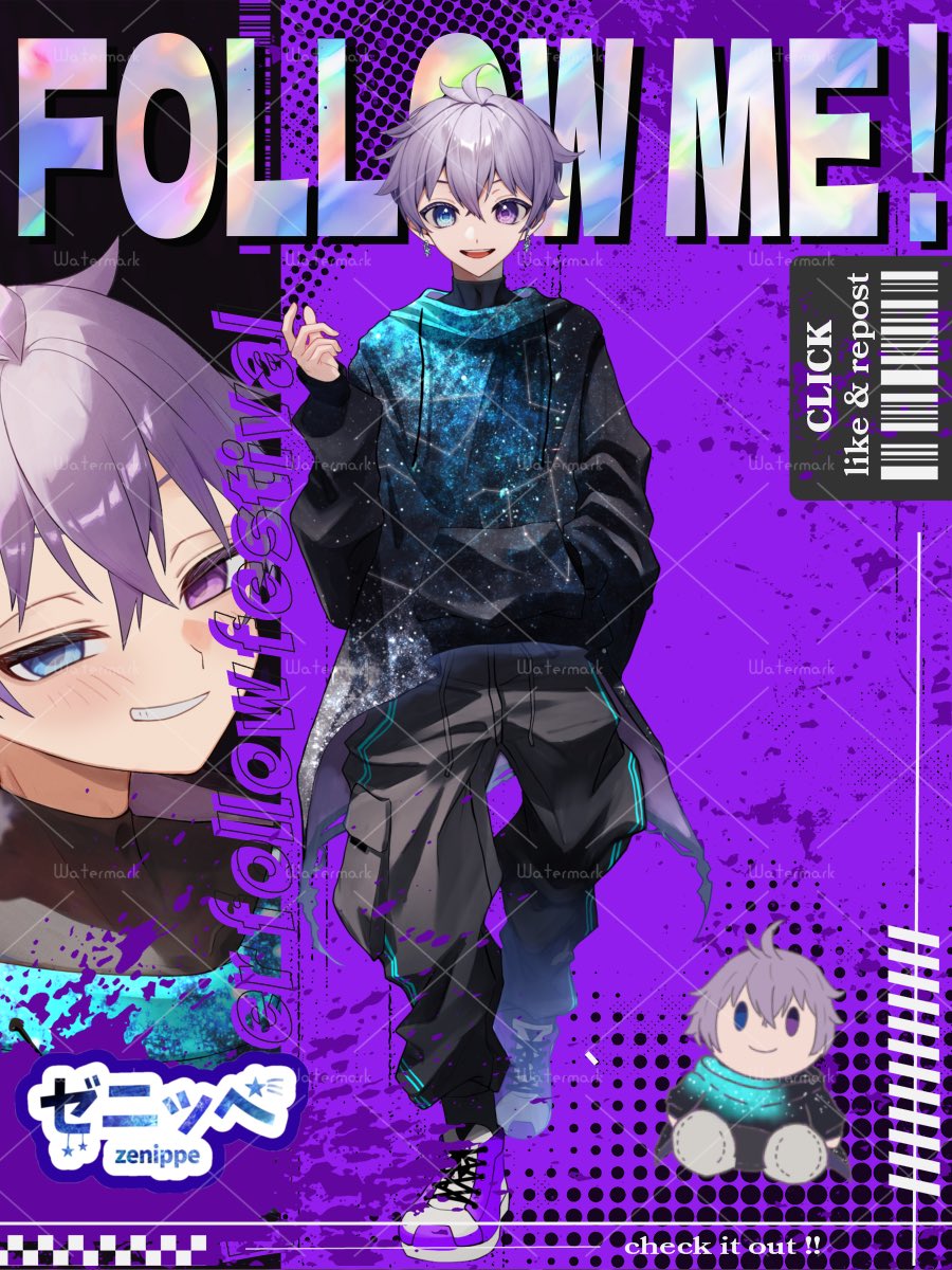 ゼニッペ💜🐢 tweet media