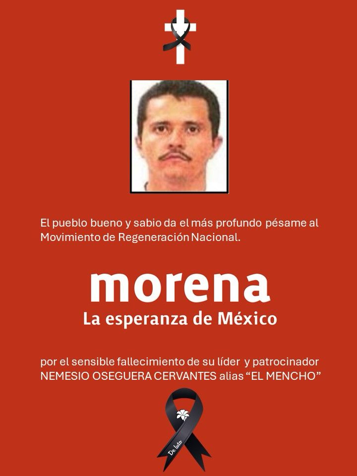 <a href="/UHN_Plus/">UHN Plus</a> "LOS MUERTOS NO HABLAN"
#SiguesTuAMLO
#NarcoPresidenteClaudia
#NarcoExPresidenteAMLO