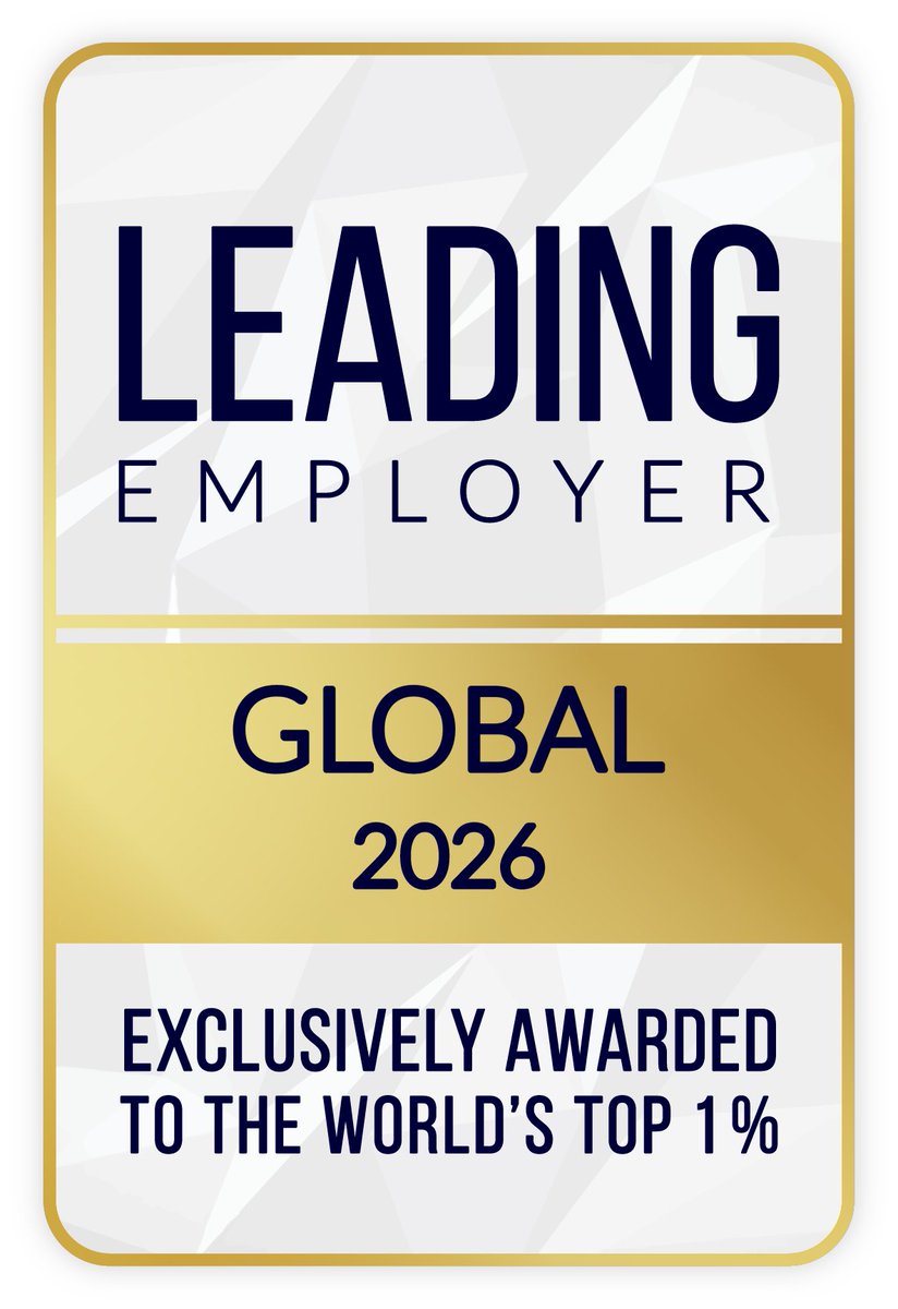 Estamos entre as melhores empresas empregadoras do mundo segundo o estudo “Leading Employers Global 2026” 

Faça parte do nosso time! Conheça as nossas vagas disponíveis no LinkedIn.

#CreateConnectionsThatMatter #LeadingEmployers2026 #GlobalTop3 #EmployerBranding