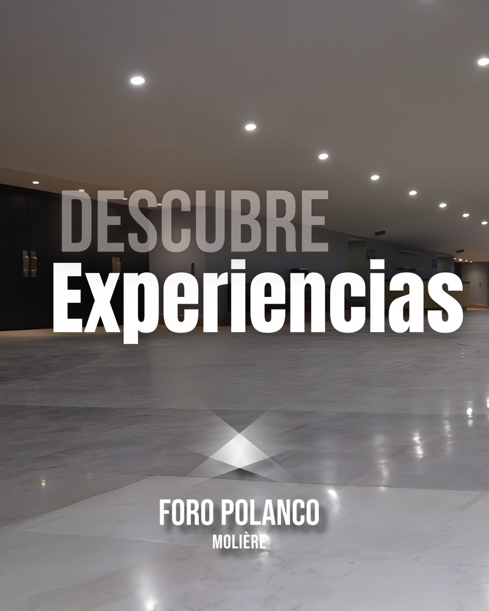 ForoPolancoM's tweet photo. Descubre grandes experiencias… Próximamente 🔜🙌🏼 https://t.co/ATESjwedep
