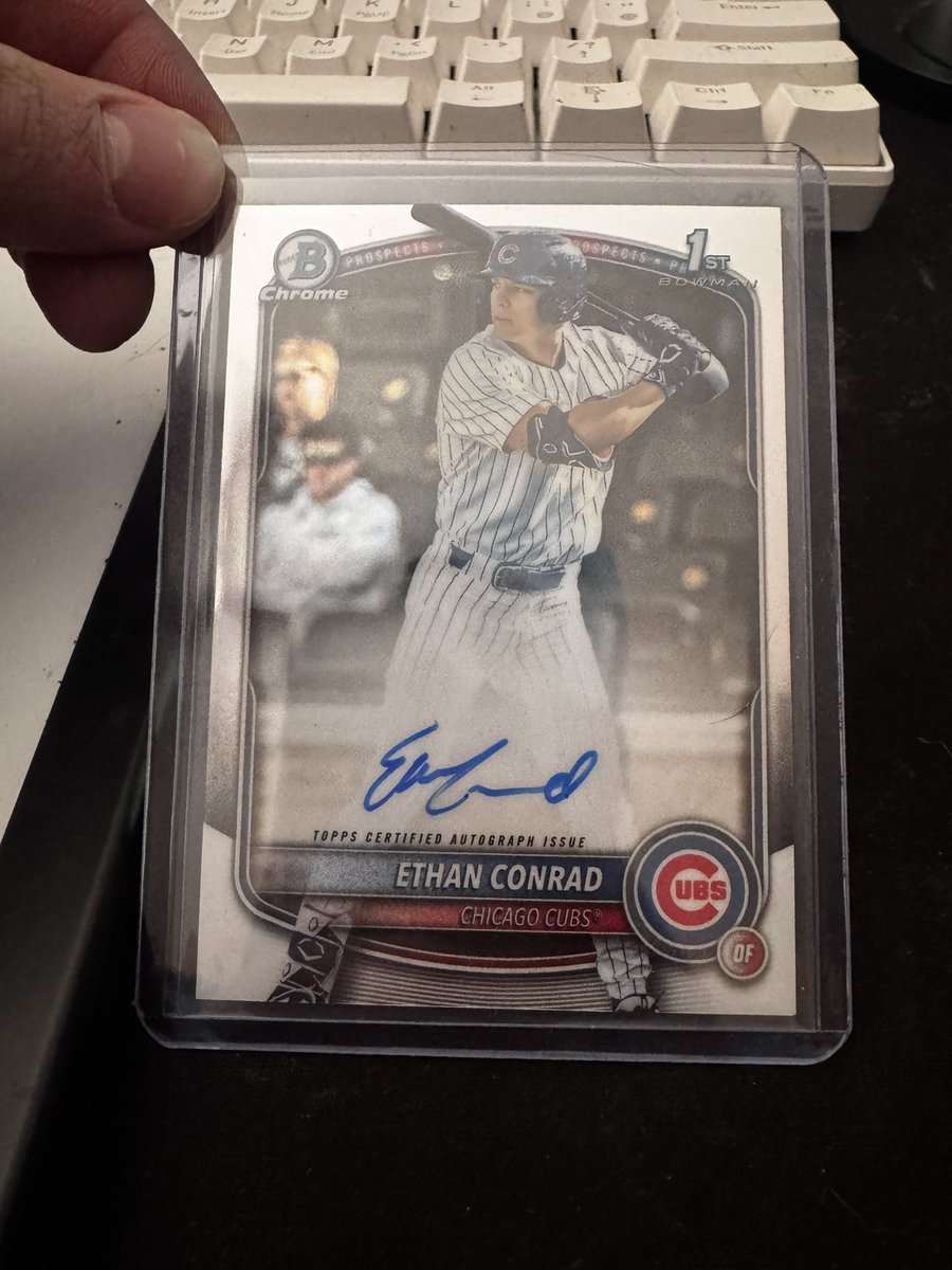 WindyCityTJ's tweet photo. The future of the Chicago Cubs!  Ethan Conrad #Cubs https://t.co/UJoCstEaB3