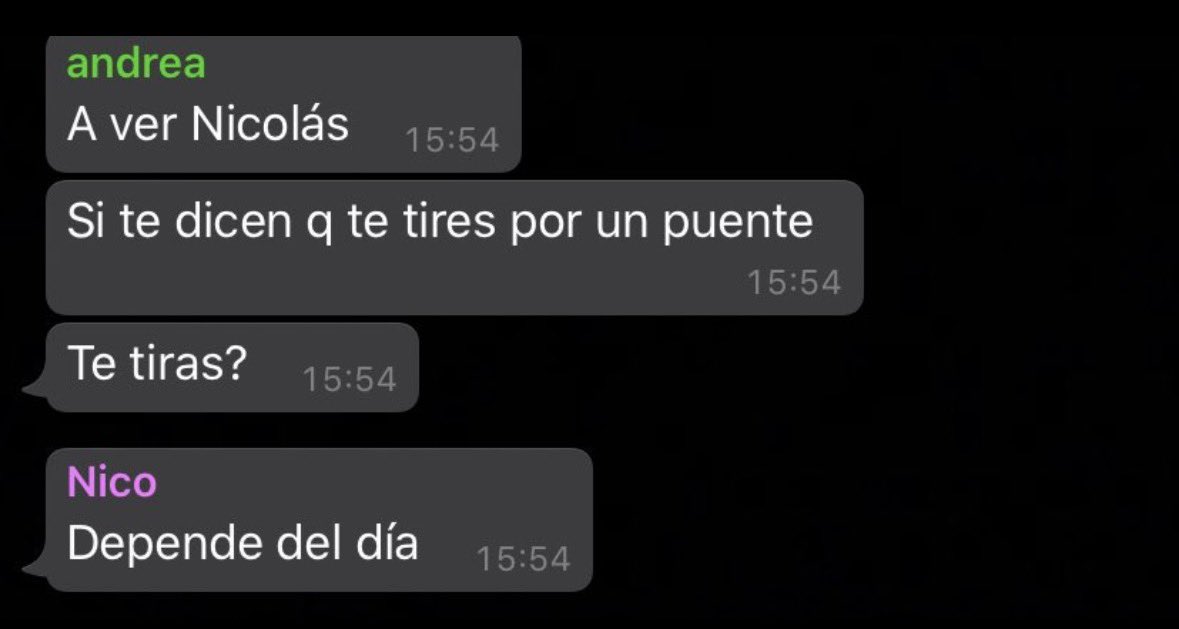 Todos hemos sido Nico alguna vez