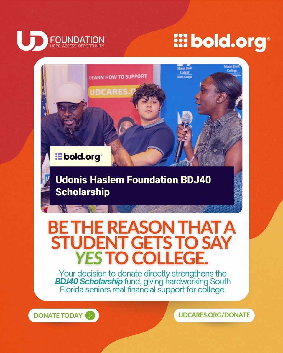 Udonis Haslem Foundation tweet media