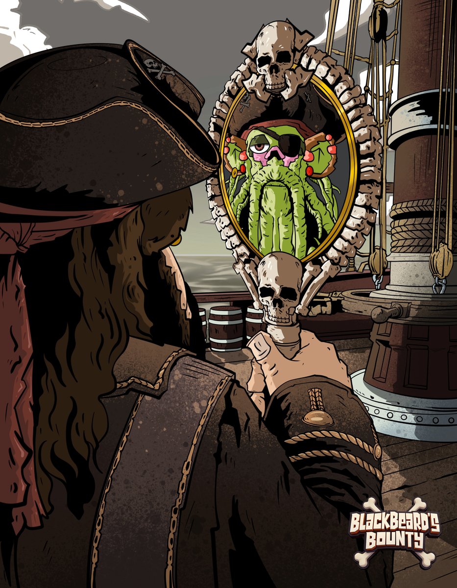 Happy Mutant Monday to all of Captain Blackbeard's Deckhands.