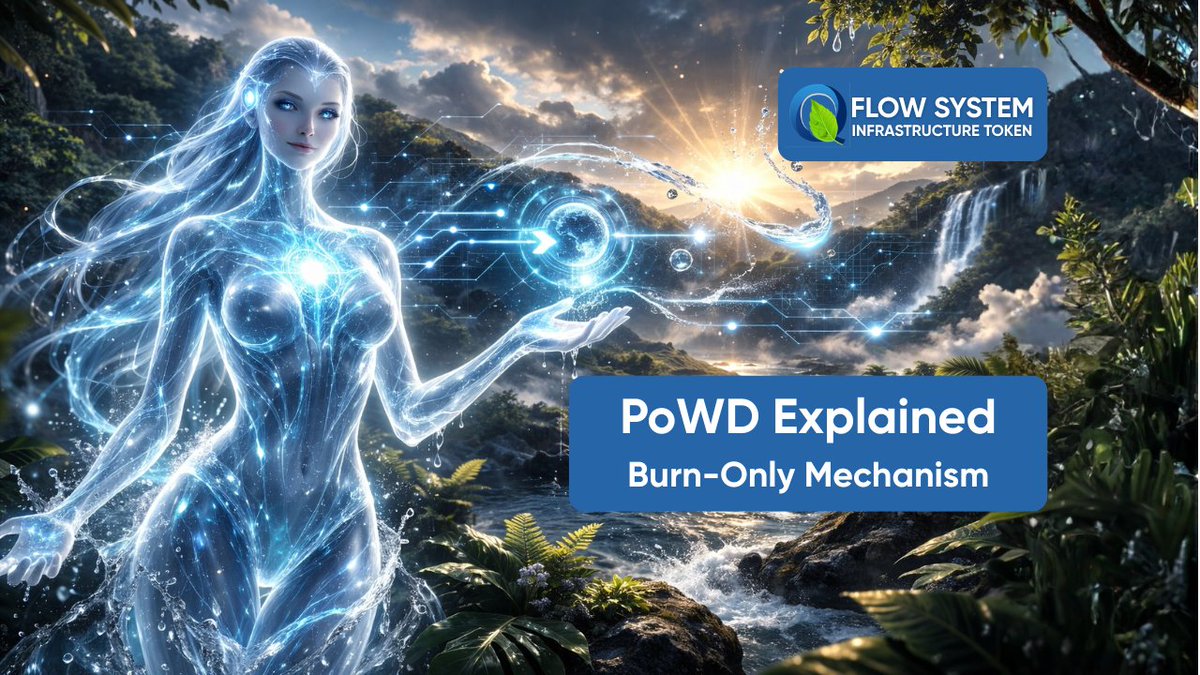 Q-FLOW is introducing PoWD — Proof of Water Delivery.

What if real-world usage reduced supply?

Burn-only.
Event-driven.
Market-acquired (DEX).
Permanently removed.

Full PoWD breakdown dropping soon on YouTube.

youtube.com/@QFLOW_io

#QFLOW #DeFi #Blockchain