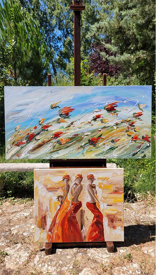 Sylvie Adaoust – Artiste Peintre cotée tweet media