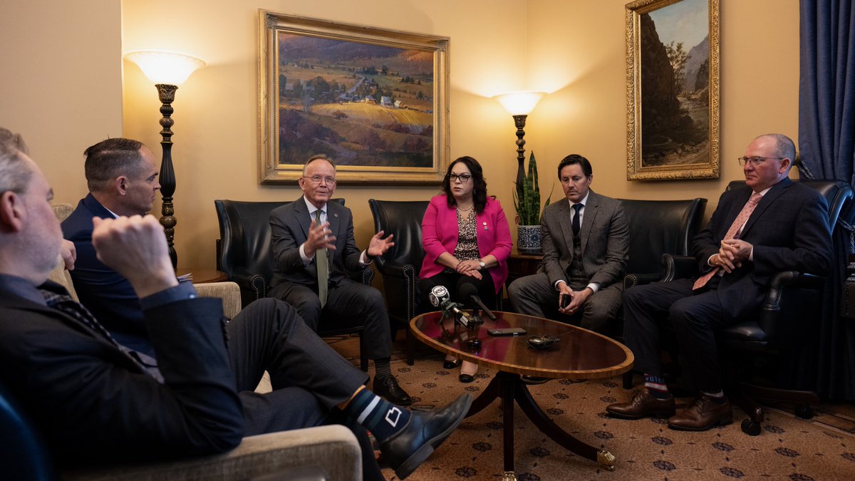 President J. Stuart Adams tweet media