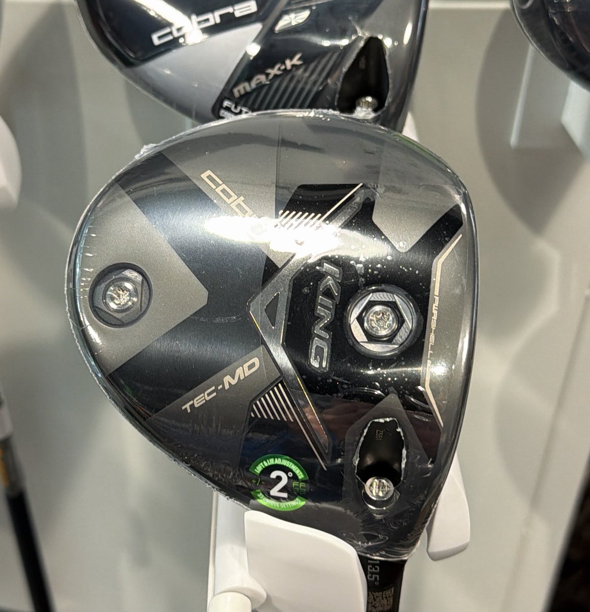 thegolfnutfort's tweet photo. New 👑 Cobra King Yec Mini Drivers are  in stock.

Compact head. Forward CG. Fast face tech for controlled launch and ball speed — the perfect driver/3-wood bridge.

#CobraGolf #MiniDriver #Golffortsmith #thegolfnut #FortSmithArkansas https://t.co/E6GAaLXUM6