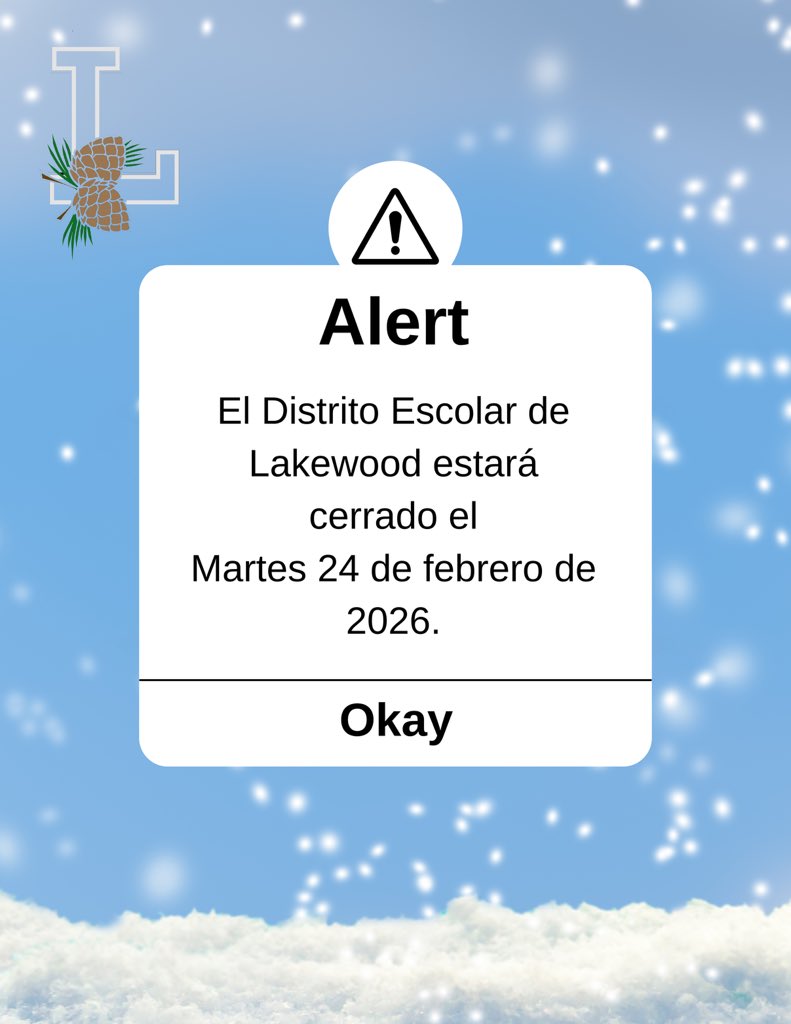 Lakewood Public School District tweet media