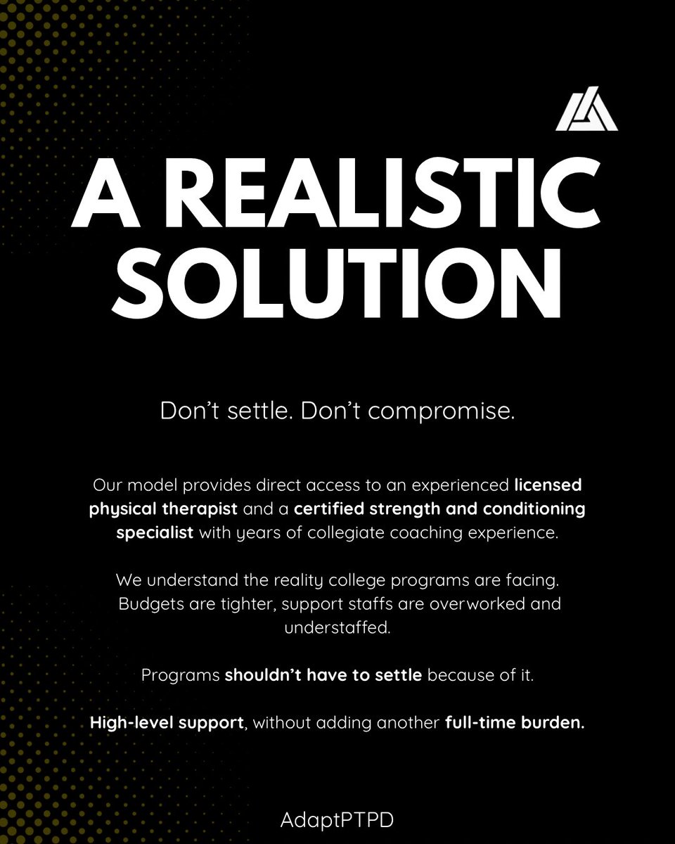 Adapt Physical Therapy & Player Development tweet media