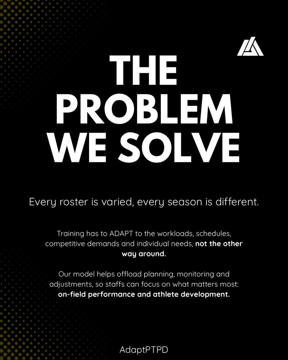 Adapt Physical Therapy & Player Development tweet media