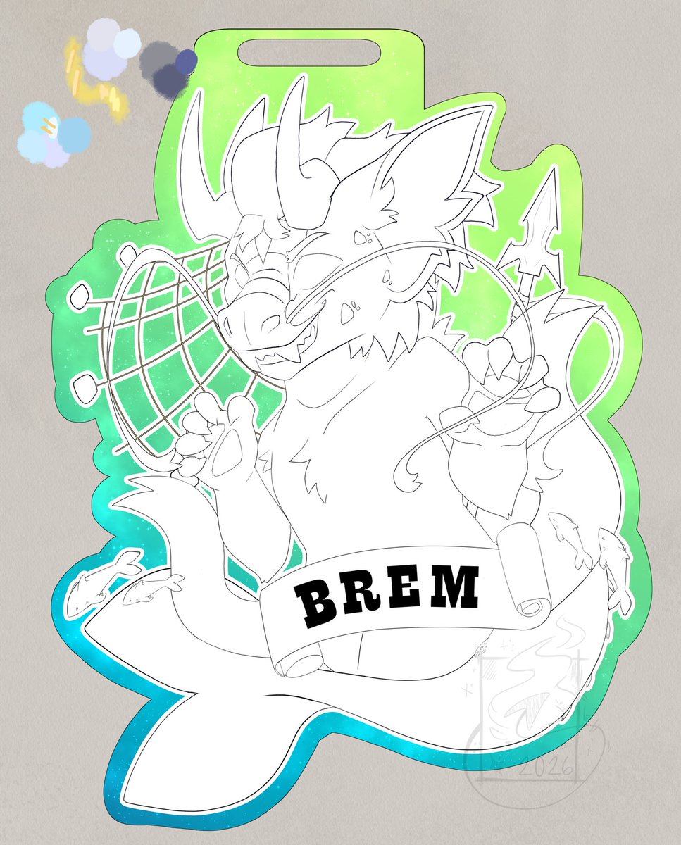 Its_BremBrem's tweet photo. New fursona when?
I still gotta figure out a pallet for this guy :)

#fursona #anthro #digitalart #furry #furryart #nameplate #oc #commissionsopen #fursonart #art https://t.co/FsAqtqMxVe