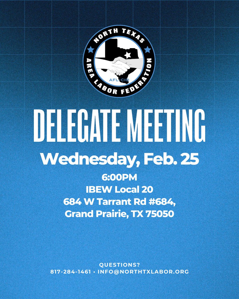 North Texas Area Labor Federation tweet media