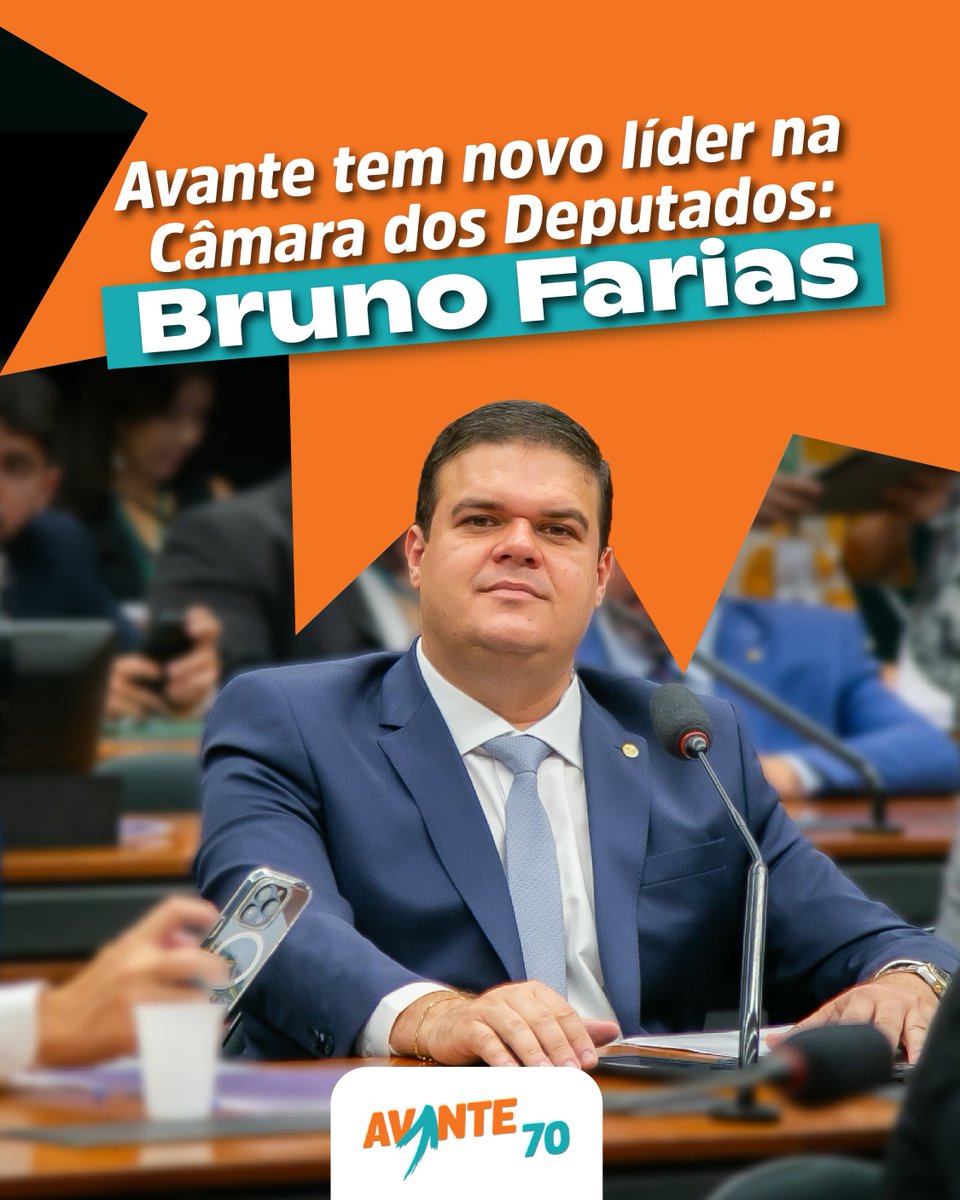 📢 O deputado federal @brunofariasmg (Avante-MG) é o novo líder do Avante na Câmara dos Deputados!

Acesse o link e confira a matéria completa: avante70.org.br/noticias/bruno…