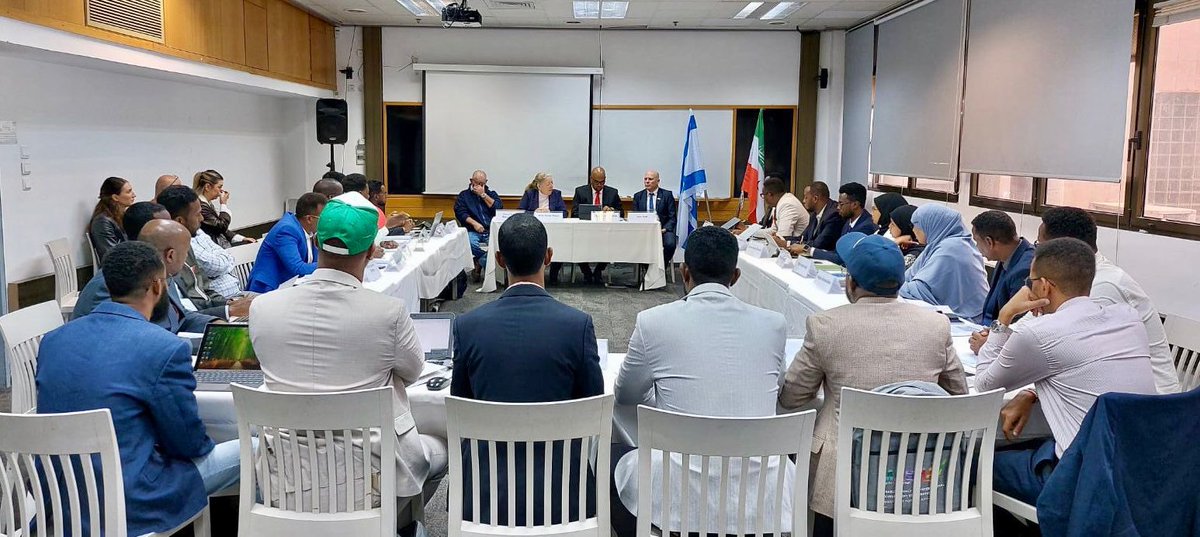 MiddleEast_24's tweet photo. #SOMALILAND–ISRAEL: A delegation from Somaliland is currently in Tel Aviv attending a program at the #MASHAV Agricultural Training Center. https://t.co/ZnlmcOJ0U4