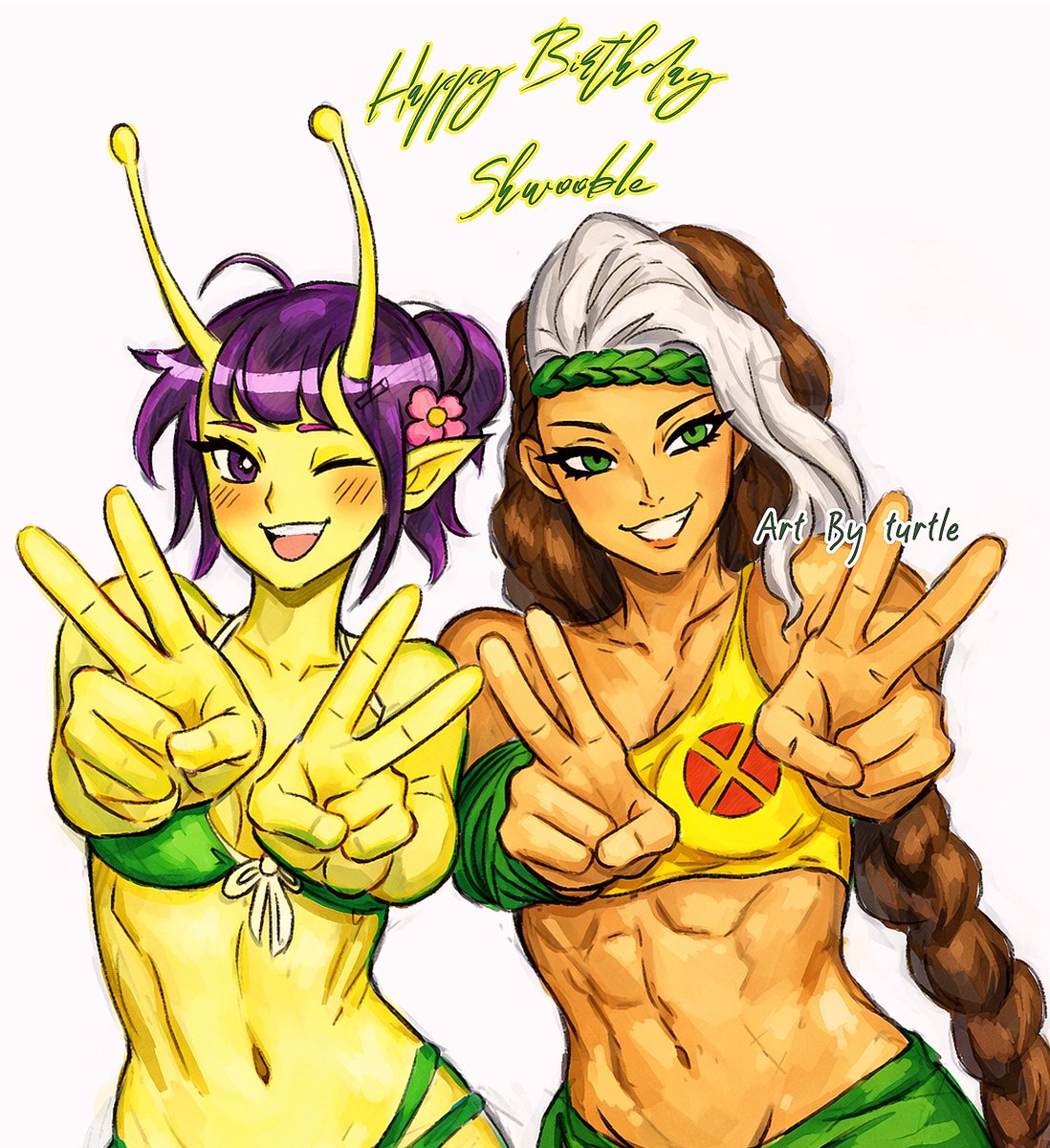 Happy late birthday shwooble!