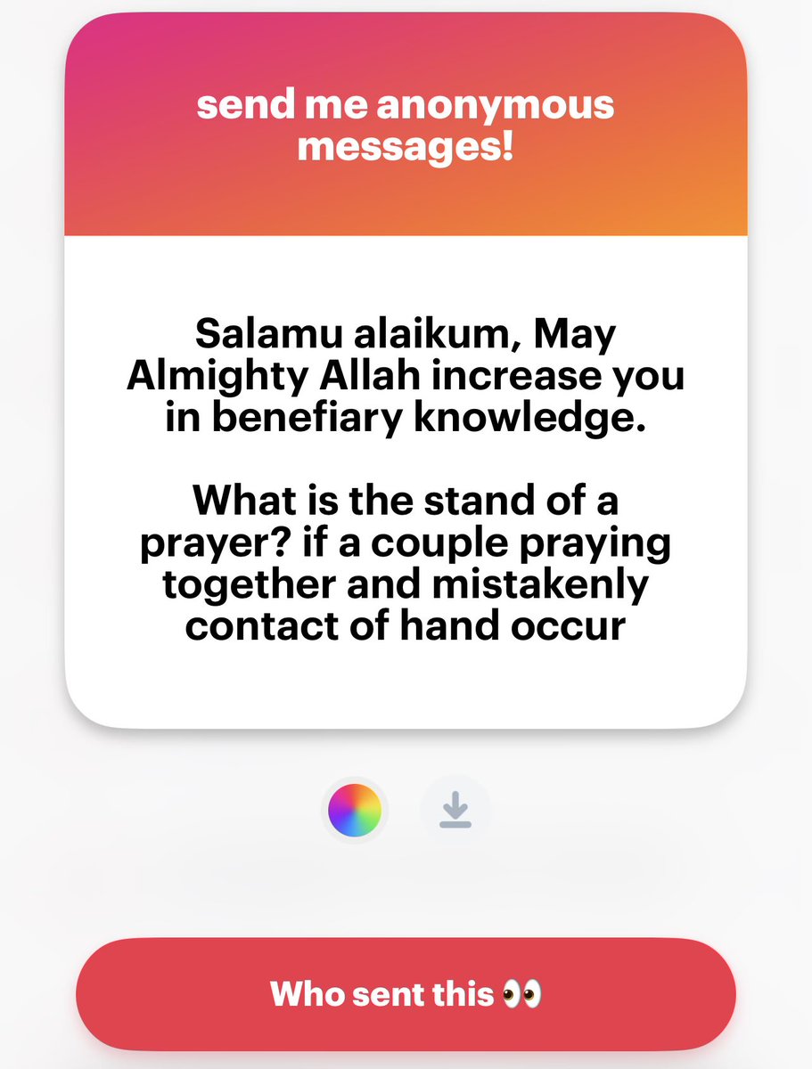 YusufAsunmogejo's tweet photo. Wa alaikum salaam. Amin to your beautiful dua, may Allah bless you immensely for that. Be assured that your prayer is absolutely still valid.

If you and your spouse are praying together and your hands mistakenly brush against each other, it does not invalidate your Salah or break your Wudu. You do not need to panic, stop, or repeat anything; simply keep your focus and continue your prayer. According to the majority of Islamic scholars, an unintentional touch without desire has absolutely no negative effect on your purification.

The definitive proof for this is an authentic Hadith recorded in Sahih Muslim where Aisha reported that:

عَنْ عَائِشَةَ، قَالَتْ: فَقَدْتُ رَسُولَ اللهِ صَلَّى اللهُ عَلَيْهِ وَسَلَّمَ لَيْلَةً مِنَ الْفِرَاشِ فَالْتَمَسْتُهُ فَوَقَعَتْ يَدِي عَلَى بَطْنِ قَدَمَيْهِ وَهُوَ فِي الْمَسْجِدِ وَهُمَا مَنْصُوبَتَانِ وَهُوَ يَقُولُ: «اللهُمَّ أَعُوذُ بِرِضَاكَ مِنْ سَخَطِكَ، وَبِمُعَافَاتِكَ مِنْ عُقُوبَتِكَ، وَأَعُوذُ بِكَ مِنْكَ لَا أُحْصِي ثَنَاءً عَلَيْكَ أَنْتَ كَمَا أَثْنَيْتَ عَلَى نَفْسِكَ»
Aisha (may Allah be pleased with her) reported: "I missed the Messenger of Allah (peace be upon him) one night from the bed, so I searched for him. My hand fell upon the soles of his feet while he was in prostration; they were upright, and he was saying: 'O Allah, I seek refuge in Your pleasure from Your anger, and in Your forgiveness from Your punishment, and I seek refuge in You from You. I cannot fully praise You; You are as You have praised Yourself.'"

Because her hand physically touched his bare feet in the dark, and he continued his prostration without stopping to renew his Wudu or restart the Salah, this serves as absolute, undeniable proof. A simple, mistaken touch between a husband and wife does not ruin the prayer.

Allah knows best.
