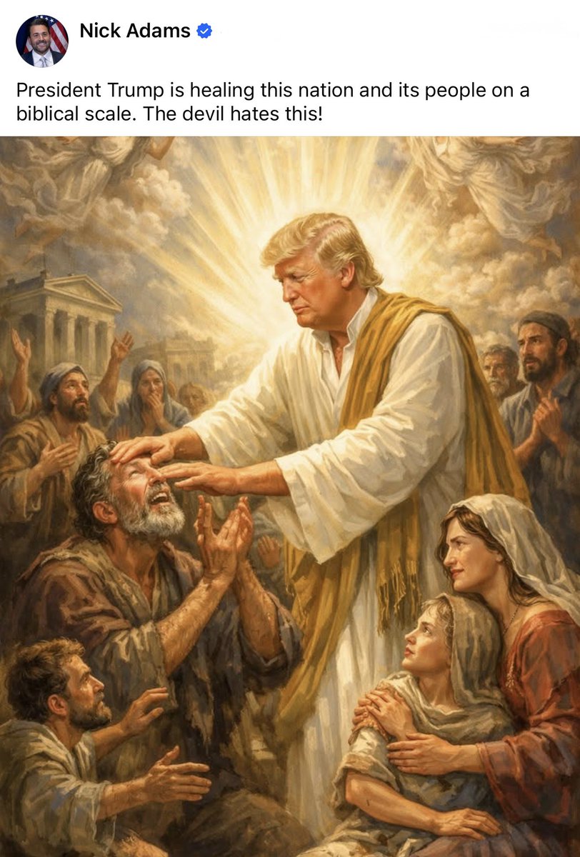 MAGA is a cult. It has nothing to do with the traditional Republican Party. And the sooner it passes, the sooner our nation can truly begin to heal.

To claim that Trump is “healing this nation and its people on a biblical scale” is to be completely blind to his divisiveness,