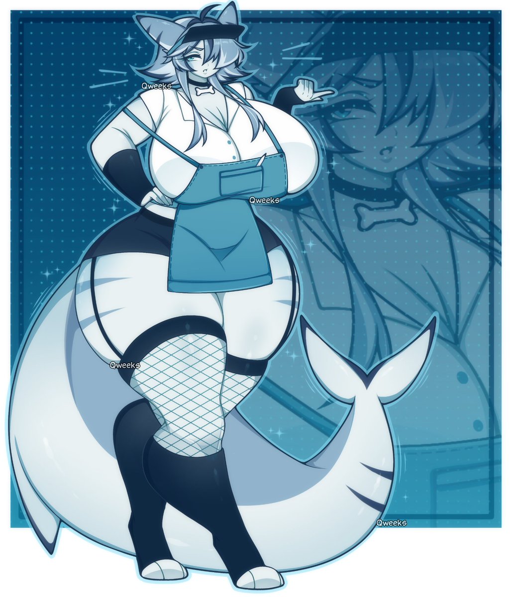 ✧ Waitress Shark Girl ✧