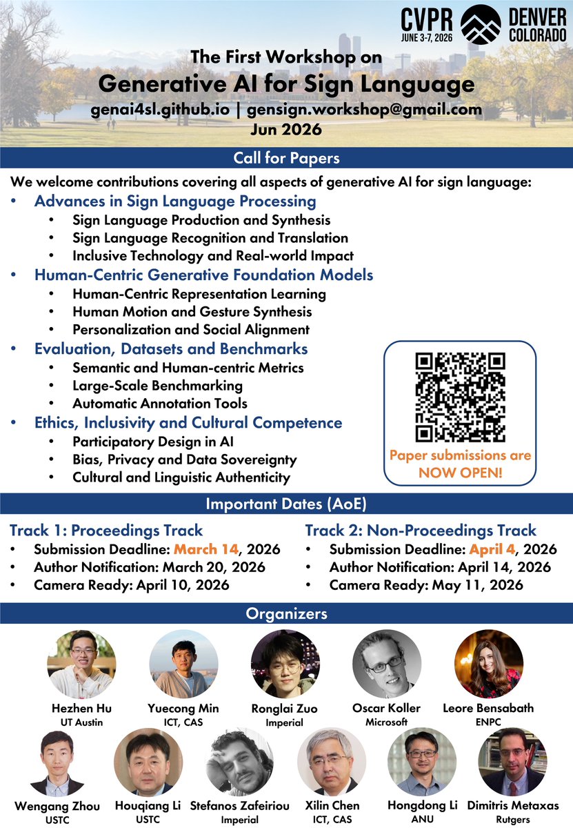 Hezhen Hu @ CVPR2026 tweet media